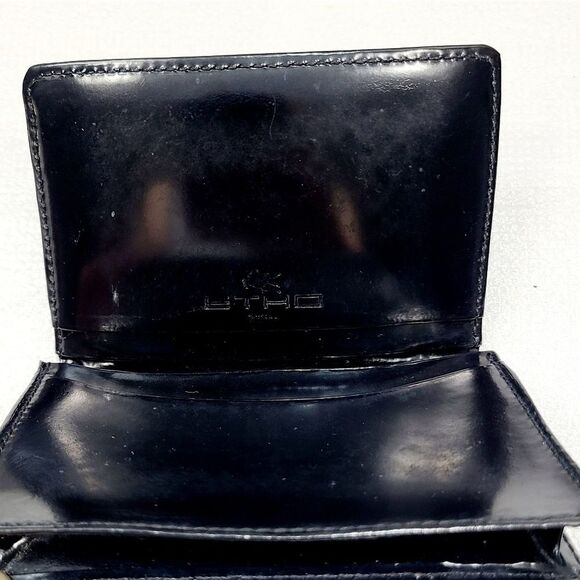 Etro Leather Card Case Wallet - Picture 3 of 6